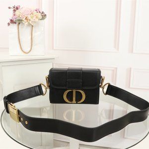 dior leather fashion shoulder bag